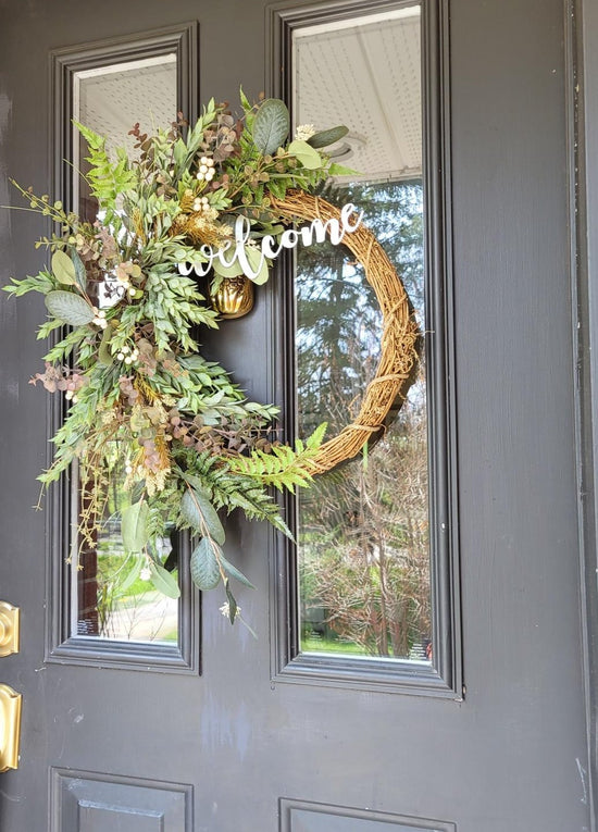 Welcome Home Wreath