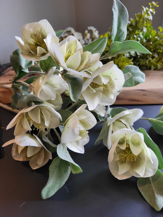 Hellebore Faux Stem