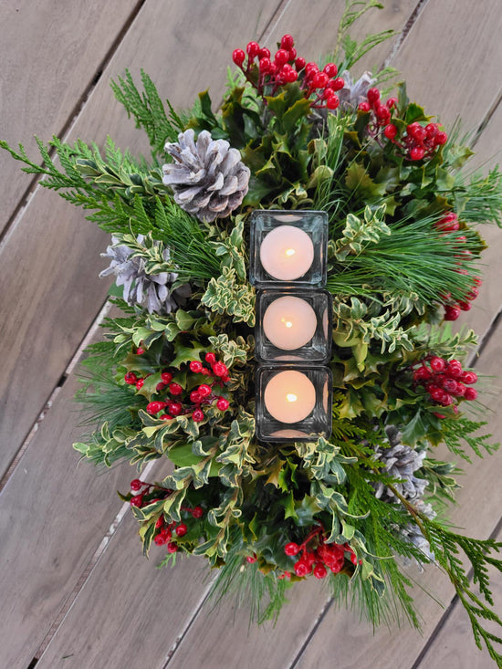 Christmas Centerpieces //