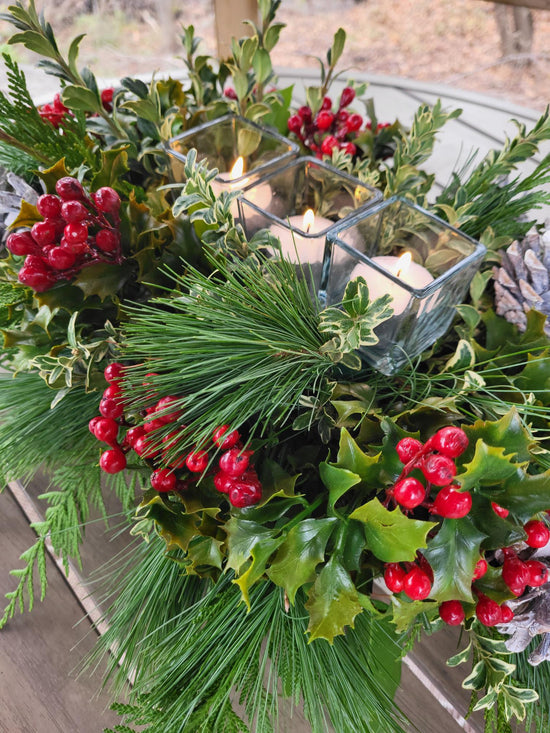 Christmas Centerpieces //