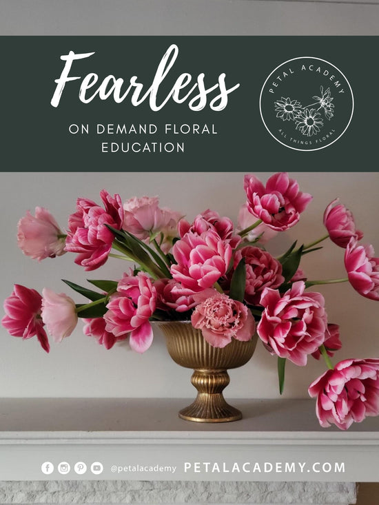 Tulip Bowl Techniques // Fearless: — On Demand Floral Education