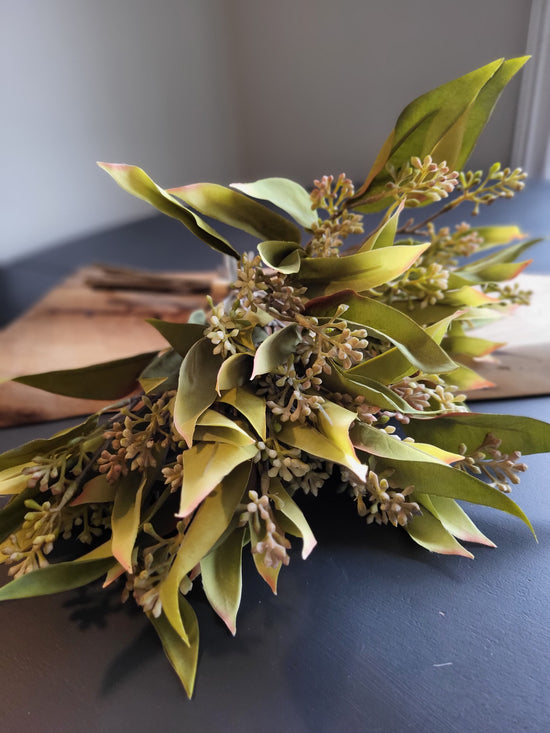Seeded Eucalyptus faux