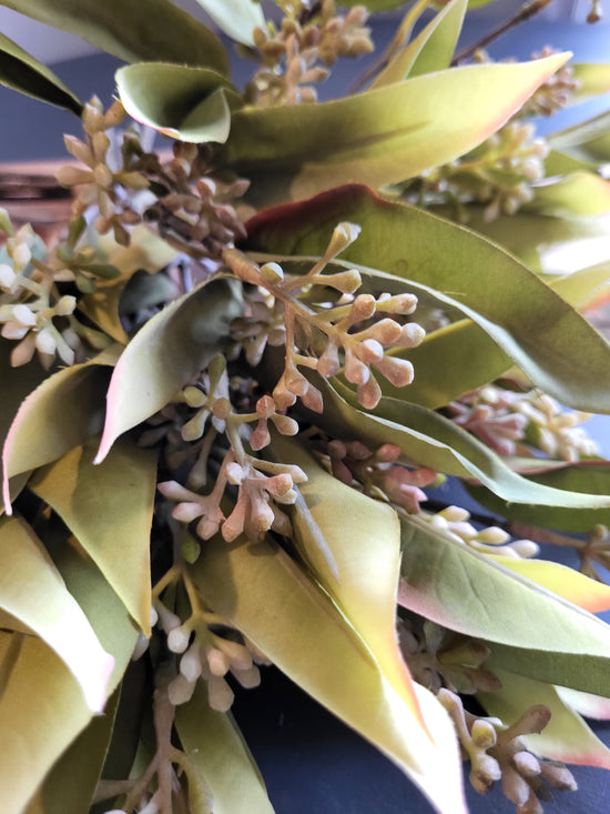 Seeded Eucalyptus faux