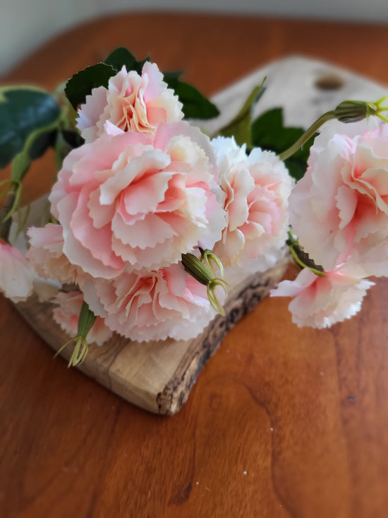 Faux carnation bush