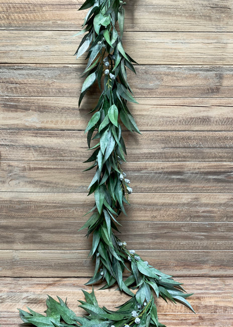 Willow Eucalyptus Faux Garland
