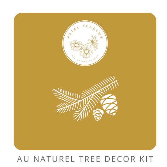 Au Naturel Tree Decor Kit